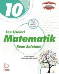 Palme Yayınları 10. Sınıf Fen Lisesi Matematik Konu Anlatımlı - 2024/2025