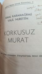Korkusuz Murat - Arkın Seçme Çocuk Romanları - 1968 Basım