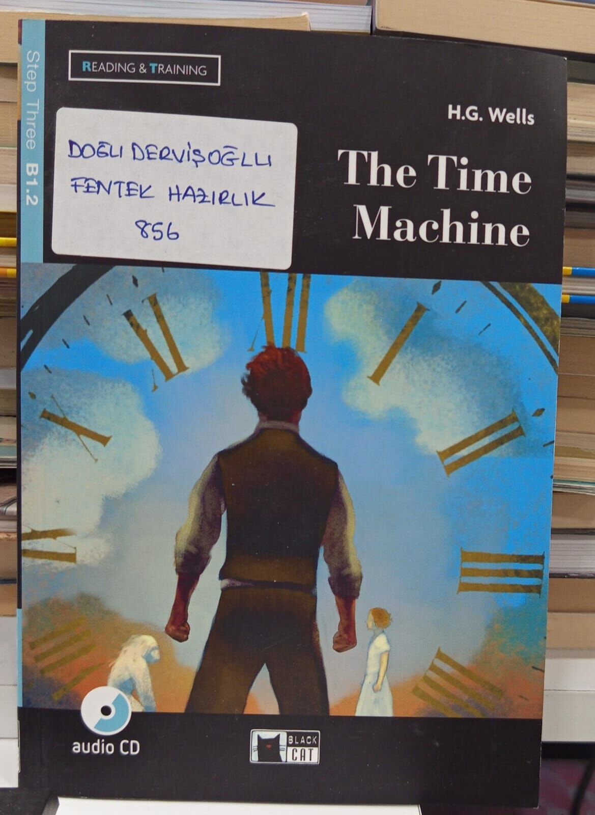 The Time Machine - H.G. Wells - Black Cat Publishing - İngilizce Hikaye Kitabı (Zaman Makinesi)  H.G. Wells