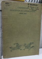Cambridge Readings In Literature Book One - 1922 Basım