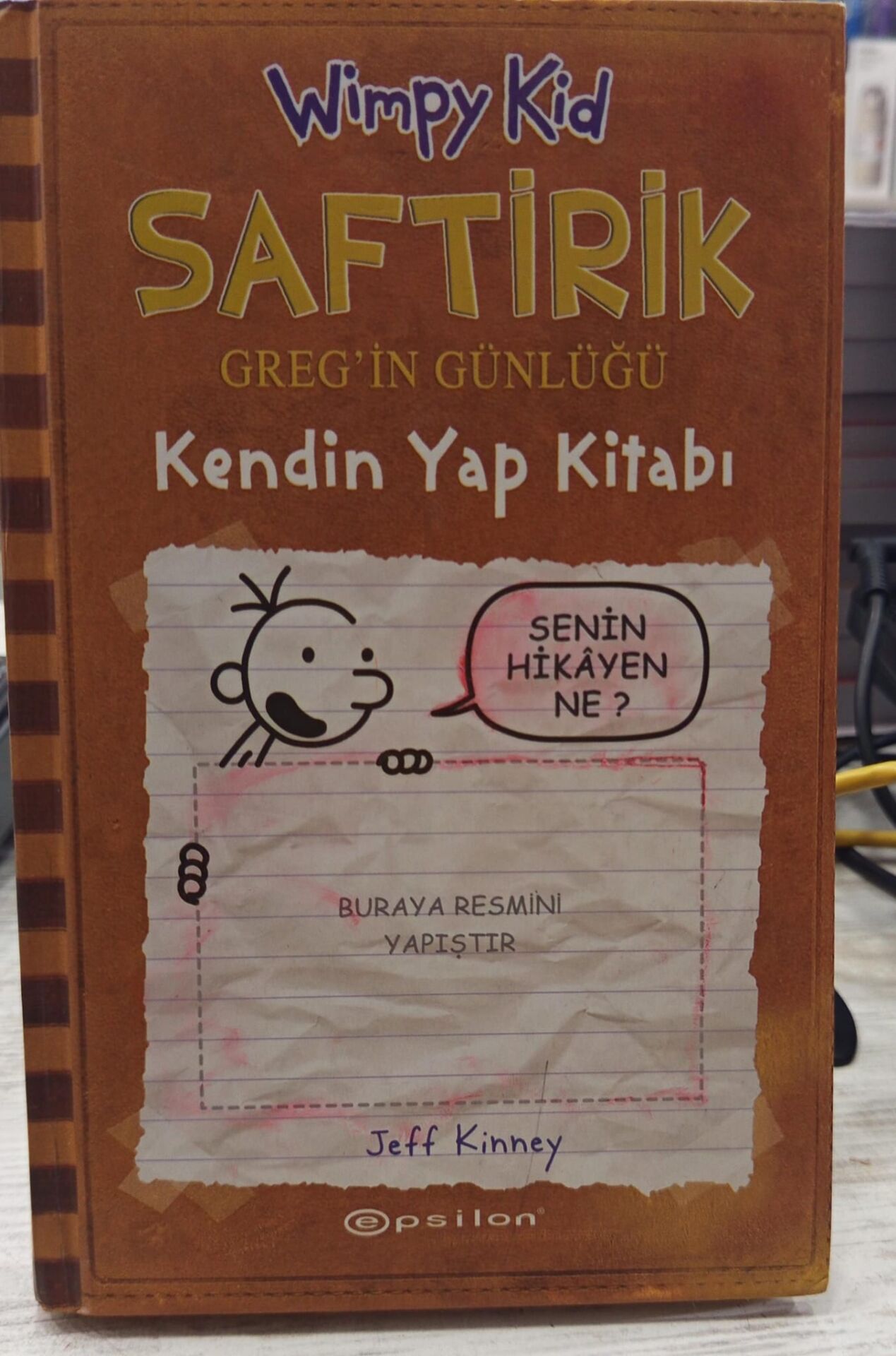 Saftirik Greg'in Günlüğü - Kendin Yap Kitabı - Jeff Kinney