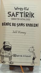 Saftirik Greg'in Günlüğü 9 - Bende Bu Şans Varken! Jeff Kinney