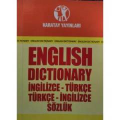 İNGİLİZCE - TÜRKÇE TÜRKÇE - İNGİLİZCE SÖZLÜK