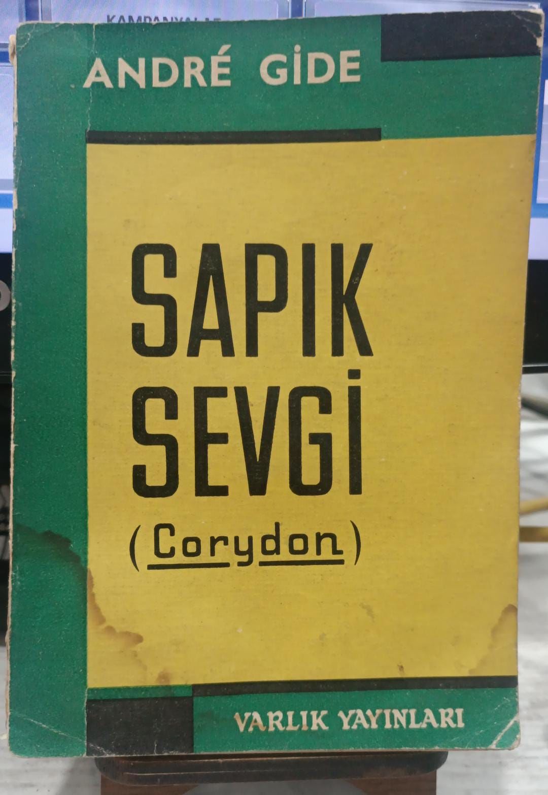 Sapık Sevgi - Andre Gide - 1966 Basım