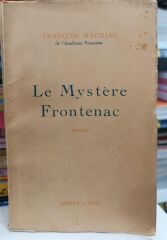 Le Mystere Frontenac - François Mauriac - Papier Pur Lin