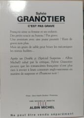 Sylvie Granotier - C'est Pas Grave