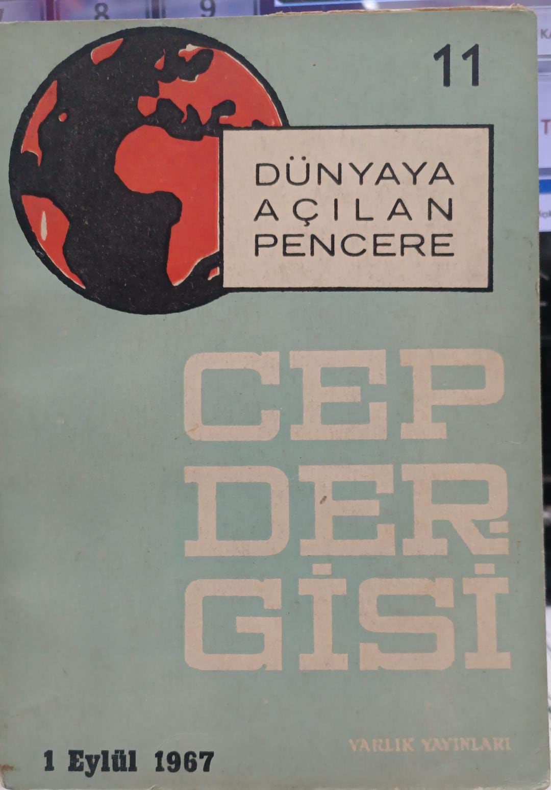 Dünyaya Açılan Pencere 11 - Cep Dergisi - Eylül 1967