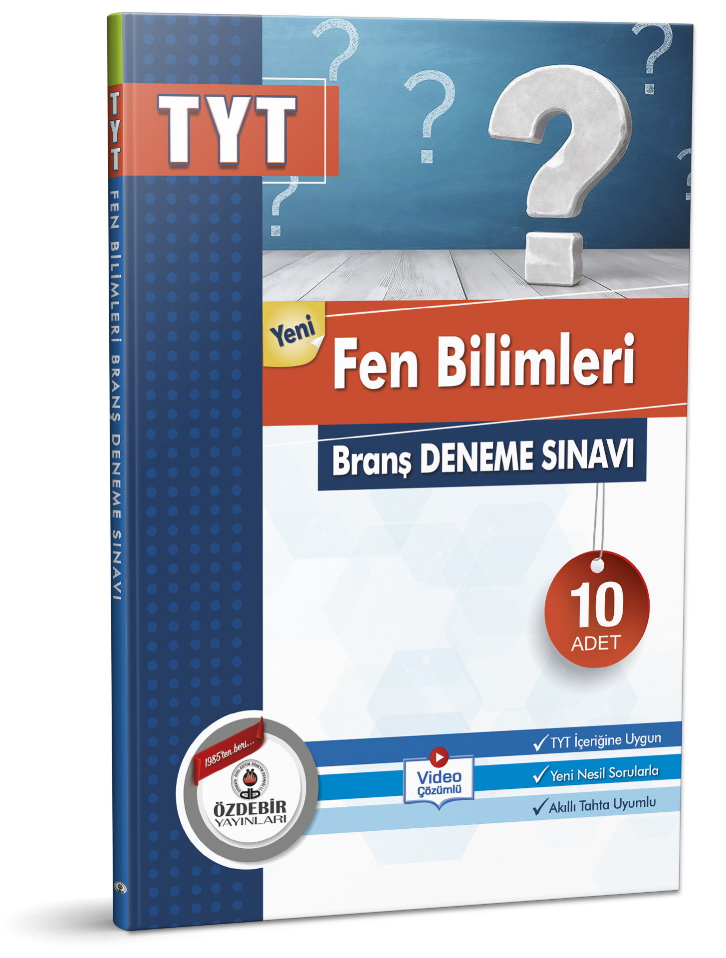Özdebir Yayınları - TYT Fen Bilimleri Branş 10 lu Deneme Sınavı