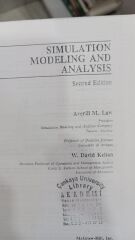 Simulation Modeling and Analysis - Second Edition - Averill M. Law