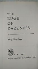 THE EDGE OF DARKNESS - MARY ELLEN CHASE