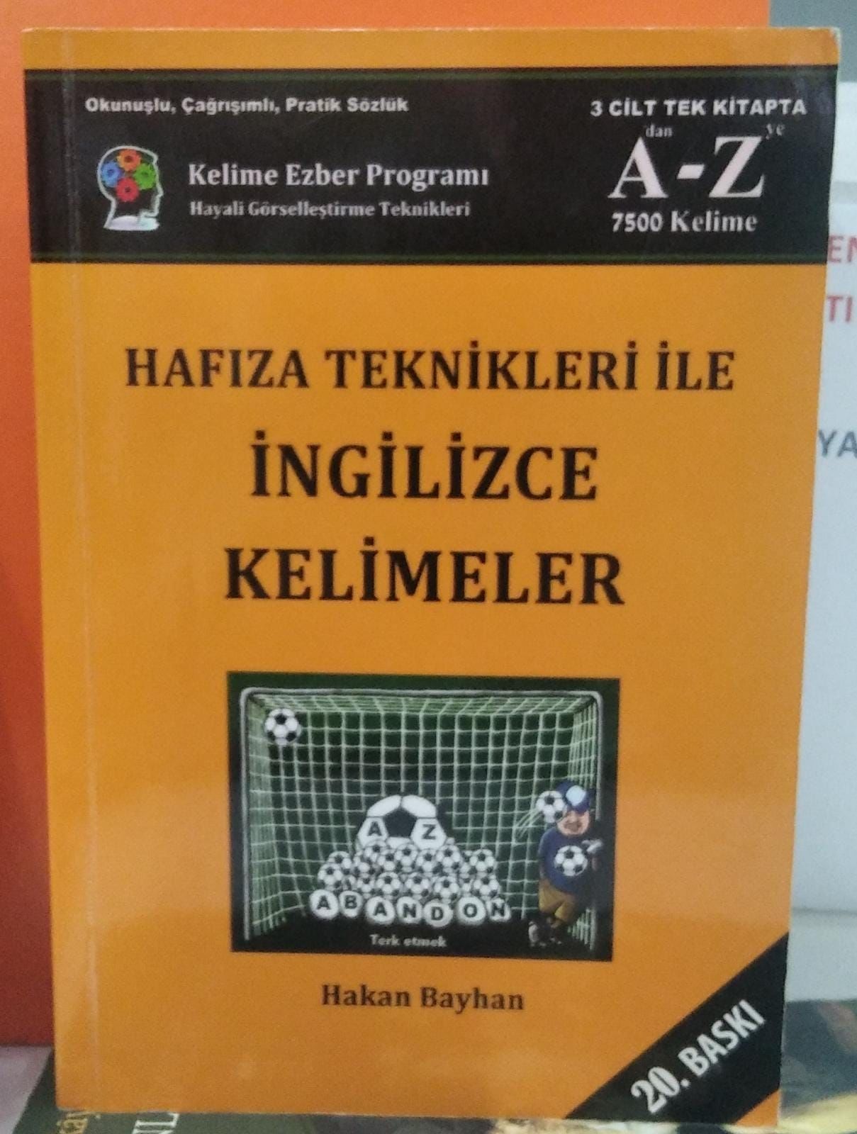 Hafıza Teknikleri ile İngilizce Kelimeler - (3 Cİlt Tek Kitapta) - 2. EL