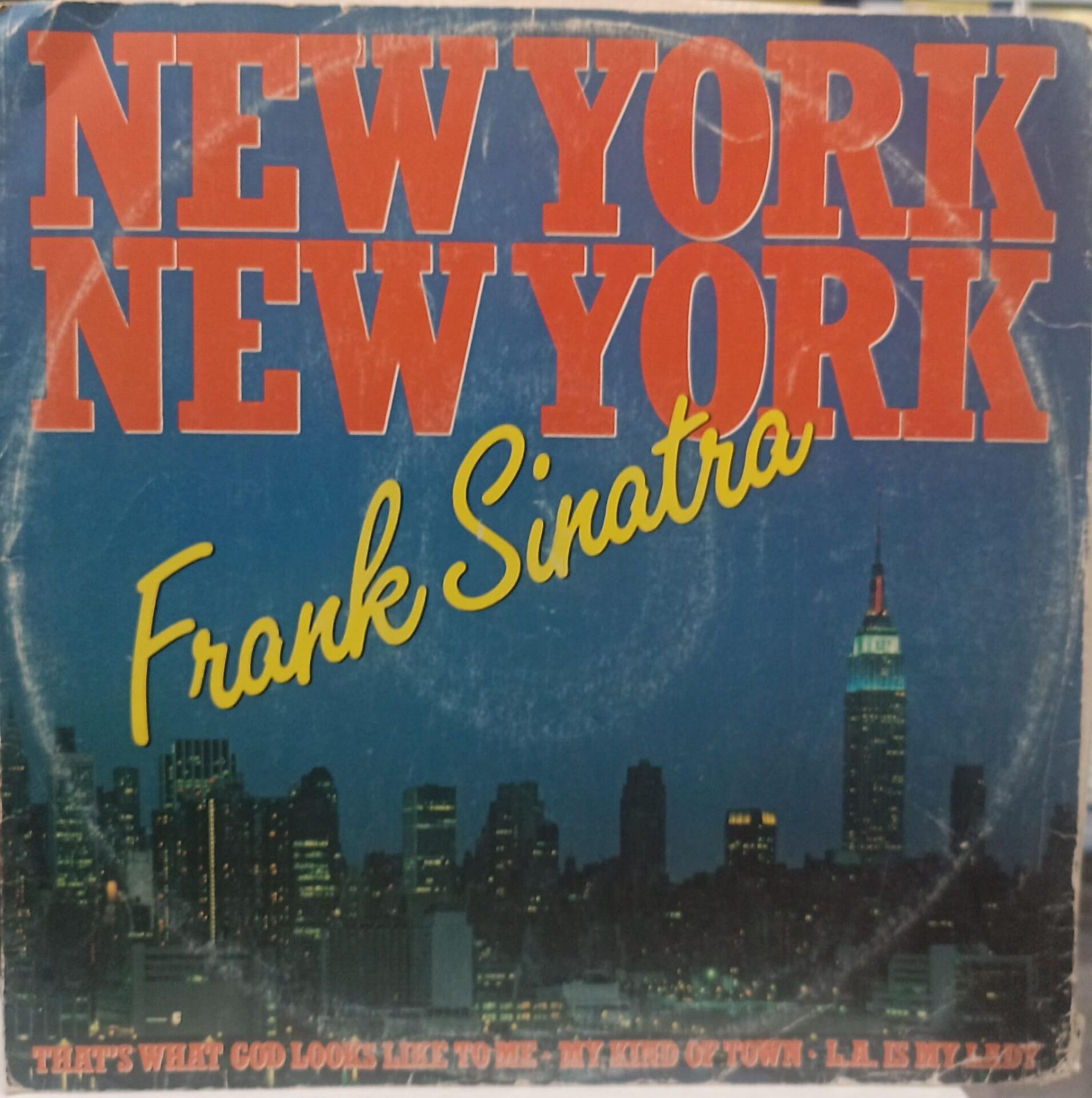 Frank Sinatra - New York New York Plak