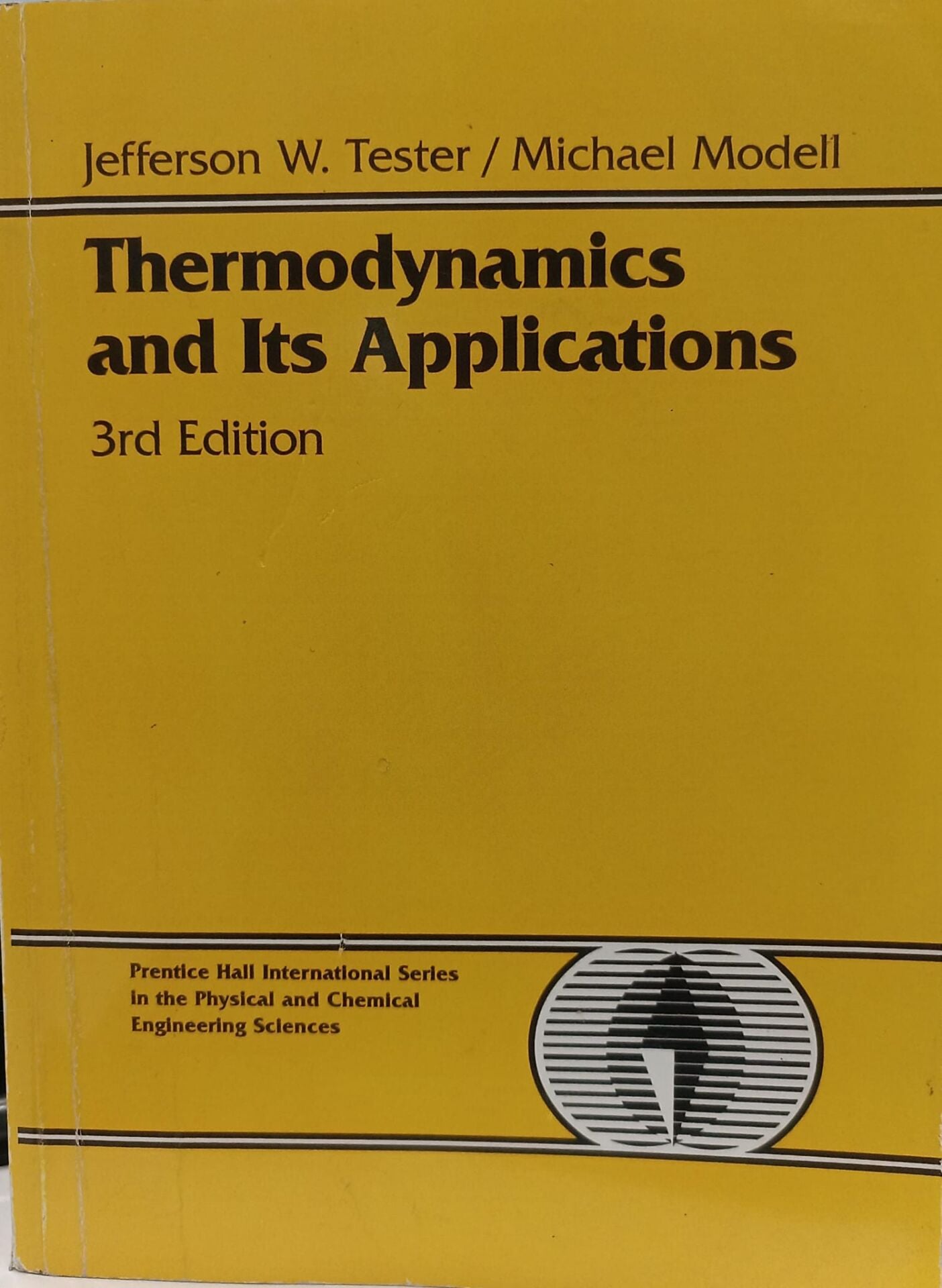 Thermodynamics and Its Applications - Jefferson W. Tester and Michael Modell