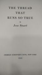 THE THREAD THAT RUNS SO TRUE - JESSE STUART - ESKİ TARİHLİ