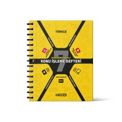 Hız Yayınları 7. Sınıf Türçe Konu İşleme Defteri