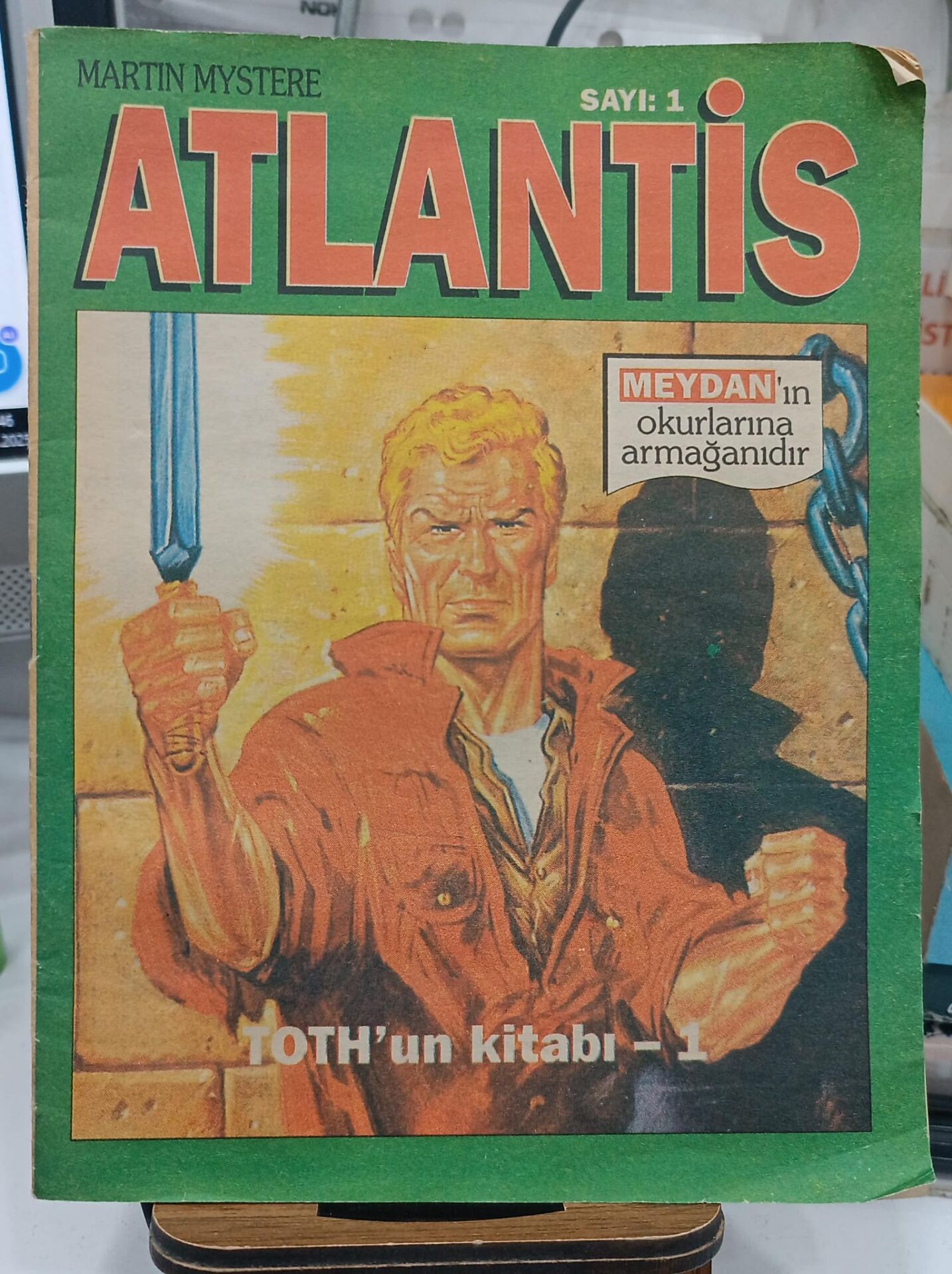 Martin Mystere - Atlantis - Sayı 1 - Toth un Kitabı 1