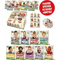 Efsane Futbolcular Seti - 9 Kitap Takım - Kutulu