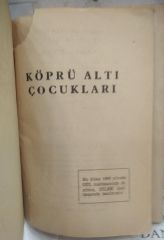 Köprü Altı Çocukları - Nebil Fazıl Alsan
