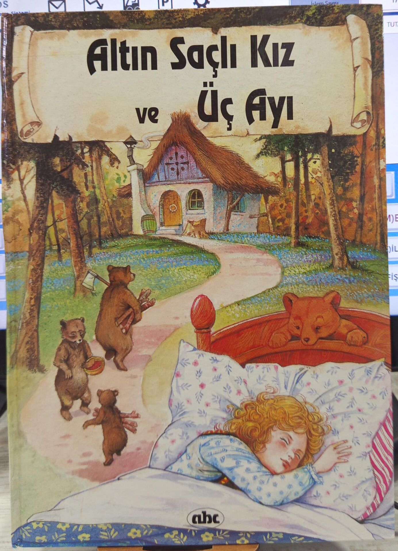 Altın Saçlı Kız Ve Üç Ayı - abc Yayınları