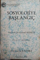 Sosyolojiye Başlangıç - Gerhard Kessler