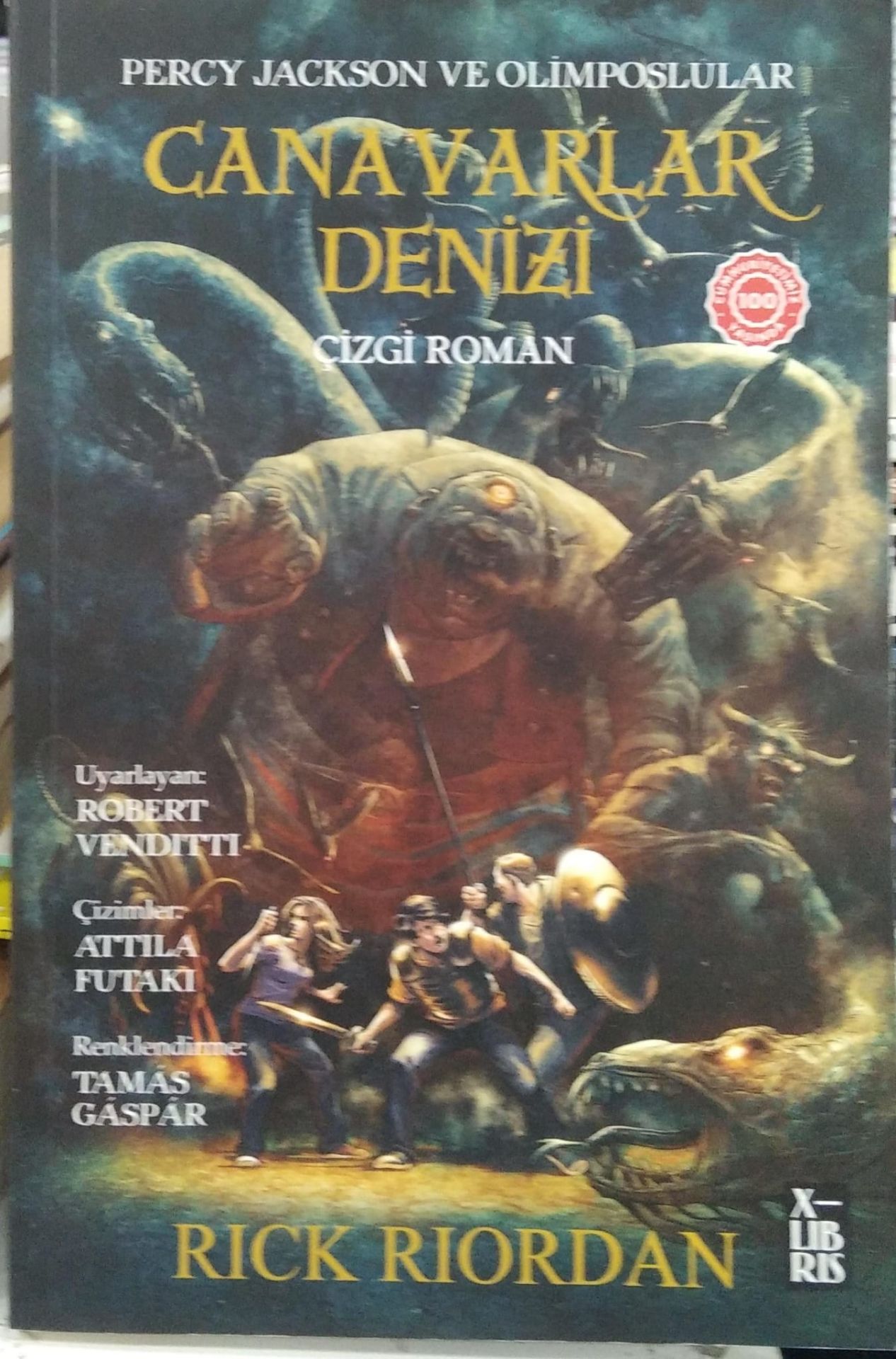 Percy Jackson ve Olimposlular -  Canavarlar Denizi - Çizgi Roman