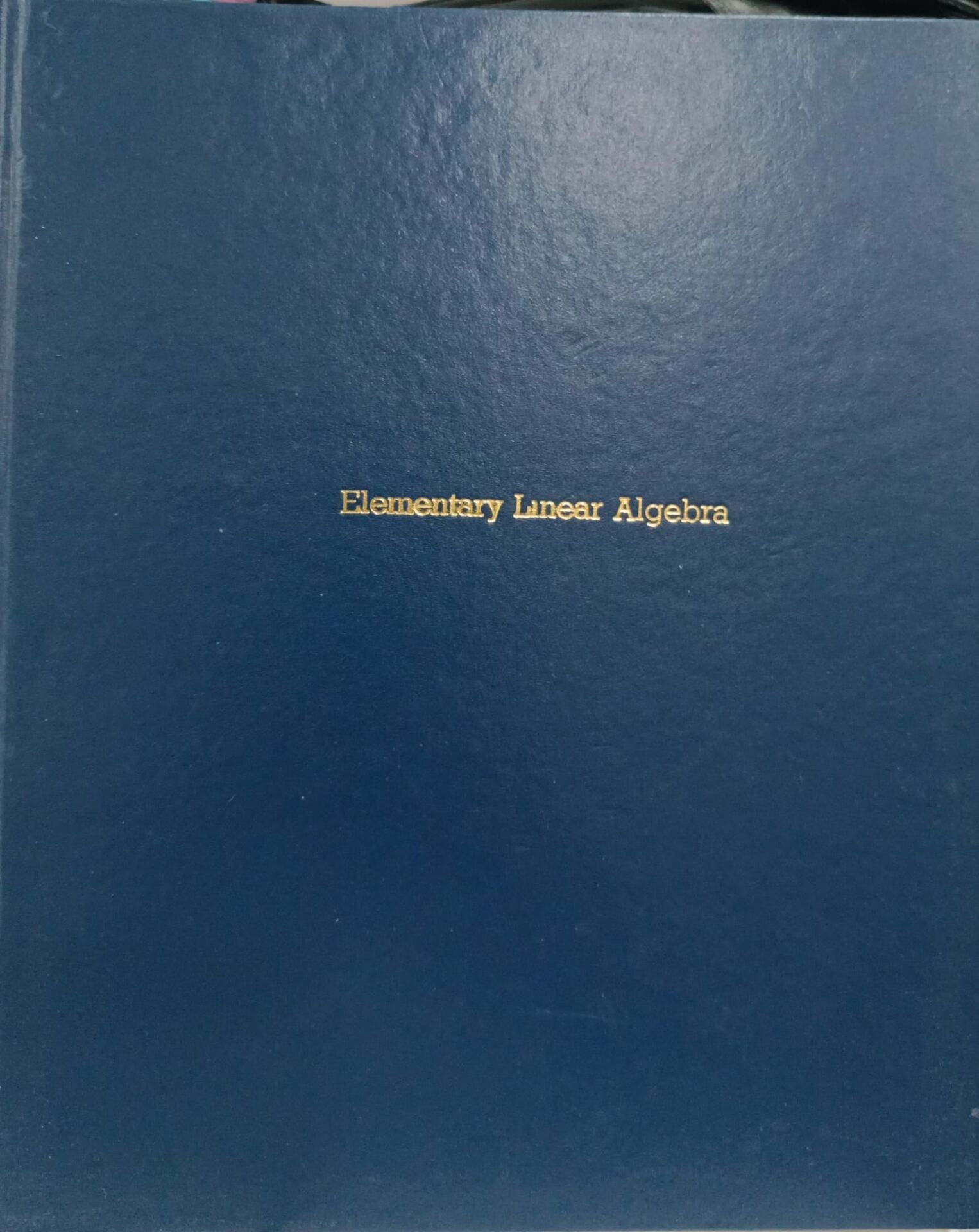 Elementary Linear Algebra - Bernard Kolman - David R. Hill