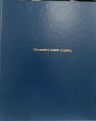 Elementary Linear Algebra - Bernard Kolman - David R. Hill
