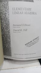 Elementary Linear Algebra - Bernard Kolman - David R. Hill