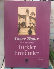 1915 Sonrası Türkler ve Ermeniler - Taner Timur