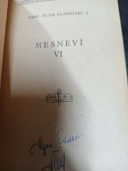 Mesnevi 6.Cilt - İlyas Çügen İmzalı
