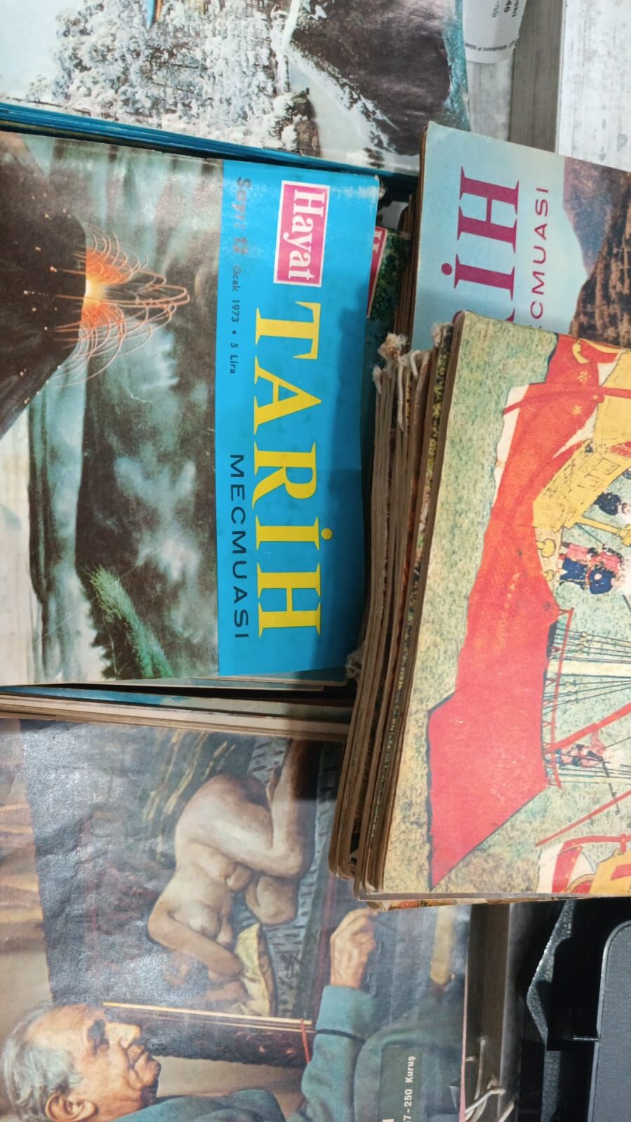 Hayat Tarih Mecmuası - 72 Adet (1965 - 1973)