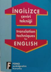 İngilizce Çeviri Tekniği - Fono Açıköğretim Kurumu