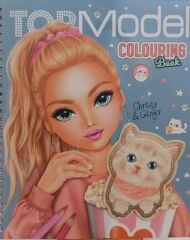 Top Model Colouring Book - Christy & Ginger / Sadece Kitap