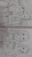 Top Model Colouring Book - Christy & Ginger / Sadece Kitap