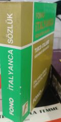 Fono İtalyanca Standart Sözlük - Turco - Italiano