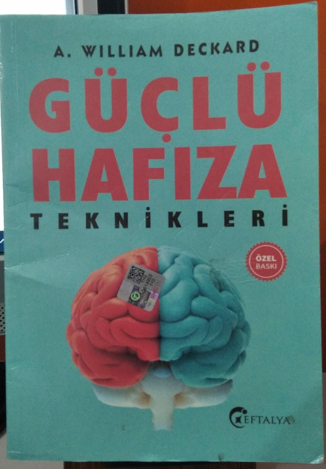 Güçlü Hafıza Teknikleri - William Deckard - 2.EL