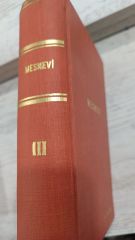 MESNEVİ - 3. CİLT - İMZALI - 1957 BASIM