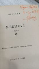 Mevlana Mesnevi 5. Cilt - 6.Basım - 1974 - M.İlyas Çügen