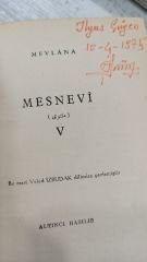 Mevlana Meslevi 4.Cilt - M.İlyas Çügen - 1962 Basım