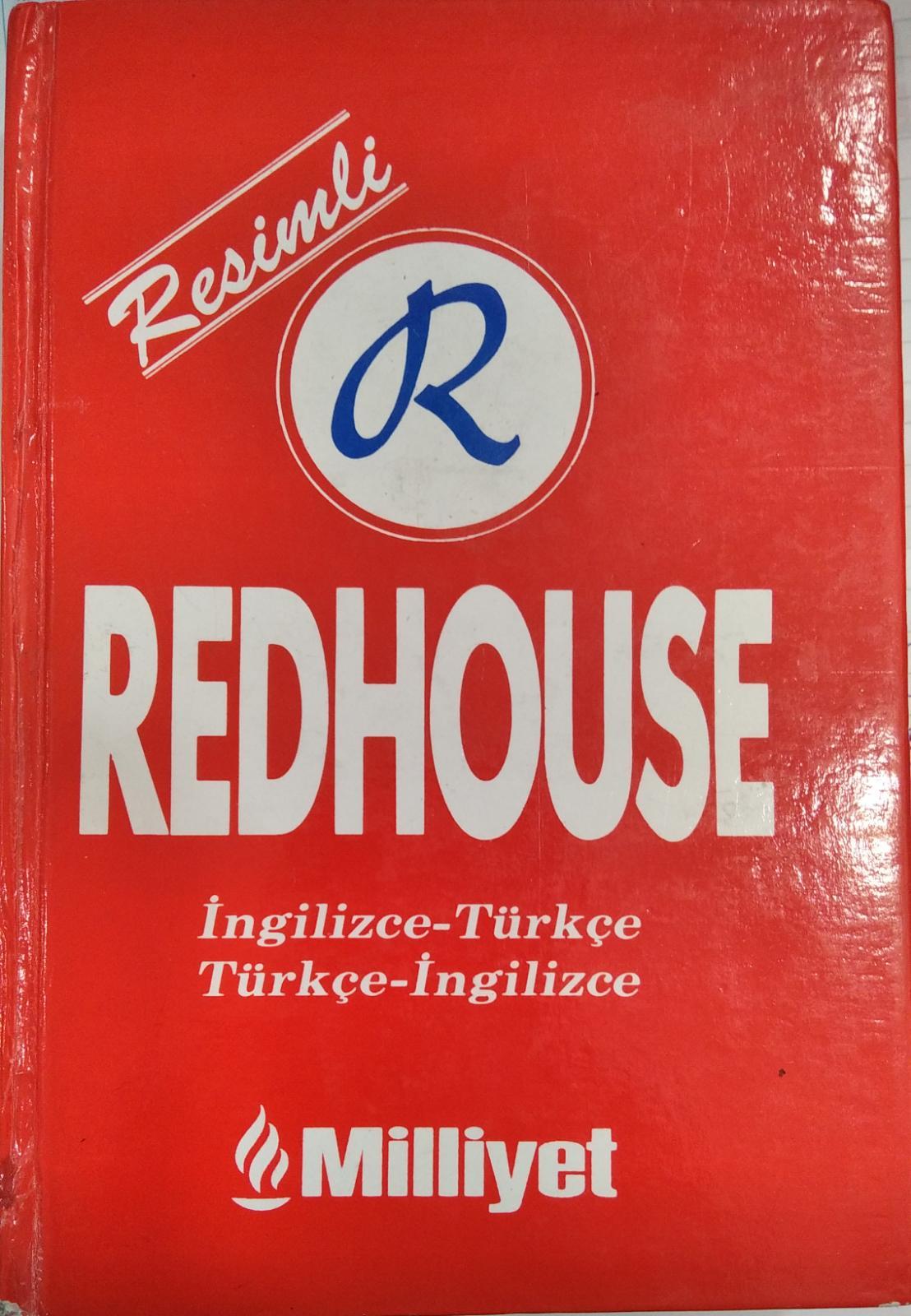 RESİMLİ REDHOUSE İNGİLİZCE - TÜRKÇE, TÜRKÇE - İNGİLİZCE