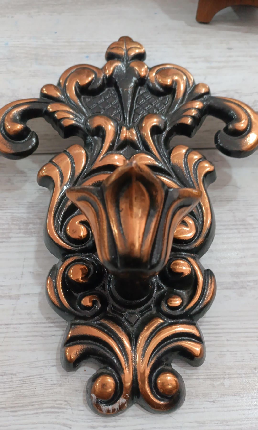 Antika Duvar Şamdan Mumluk