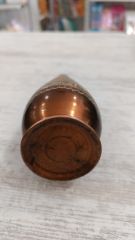 Antika, İşlemeli Bakır Vazo - Obje