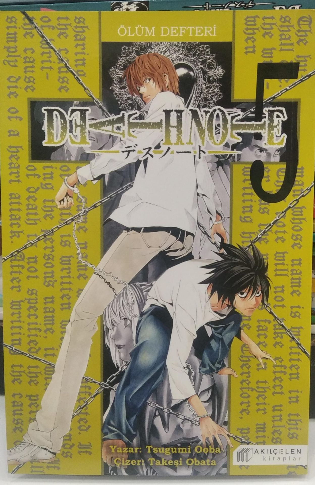 Death Note Ölüm Defteri - 5 Akıl Çelen Kitaplar / Tsugumi Ooba