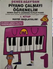 Denes Agay' dan Piyano Çalmayı Öğrenelim 1. Kitap