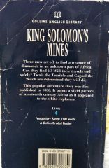 KING SOLOMON' S MINES - H RIDER HAGGARD
