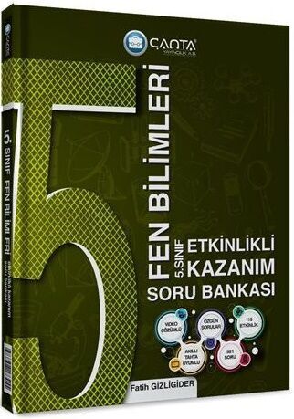 Çanta Yayınları 5. Sınıf Fen Bilimleri Etkinlikli Kazanım Soru Bankası -Ücretsiz Kargo