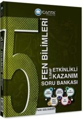 Çanta Yayınları 5. Sınıf Fen Bilimleri Etkinlikli Kazanım Soru Bankası -Ücretsiz Kargo