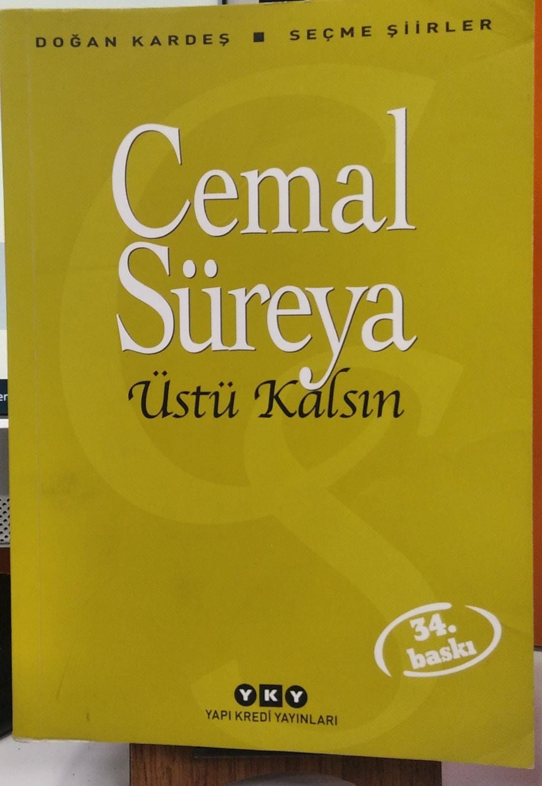 Üstü Kalsın - Cemal Süreya - 2.EL