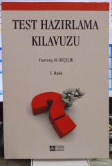 Test Hazırlama Kılavuzu - Durmuş Ali Özçelik