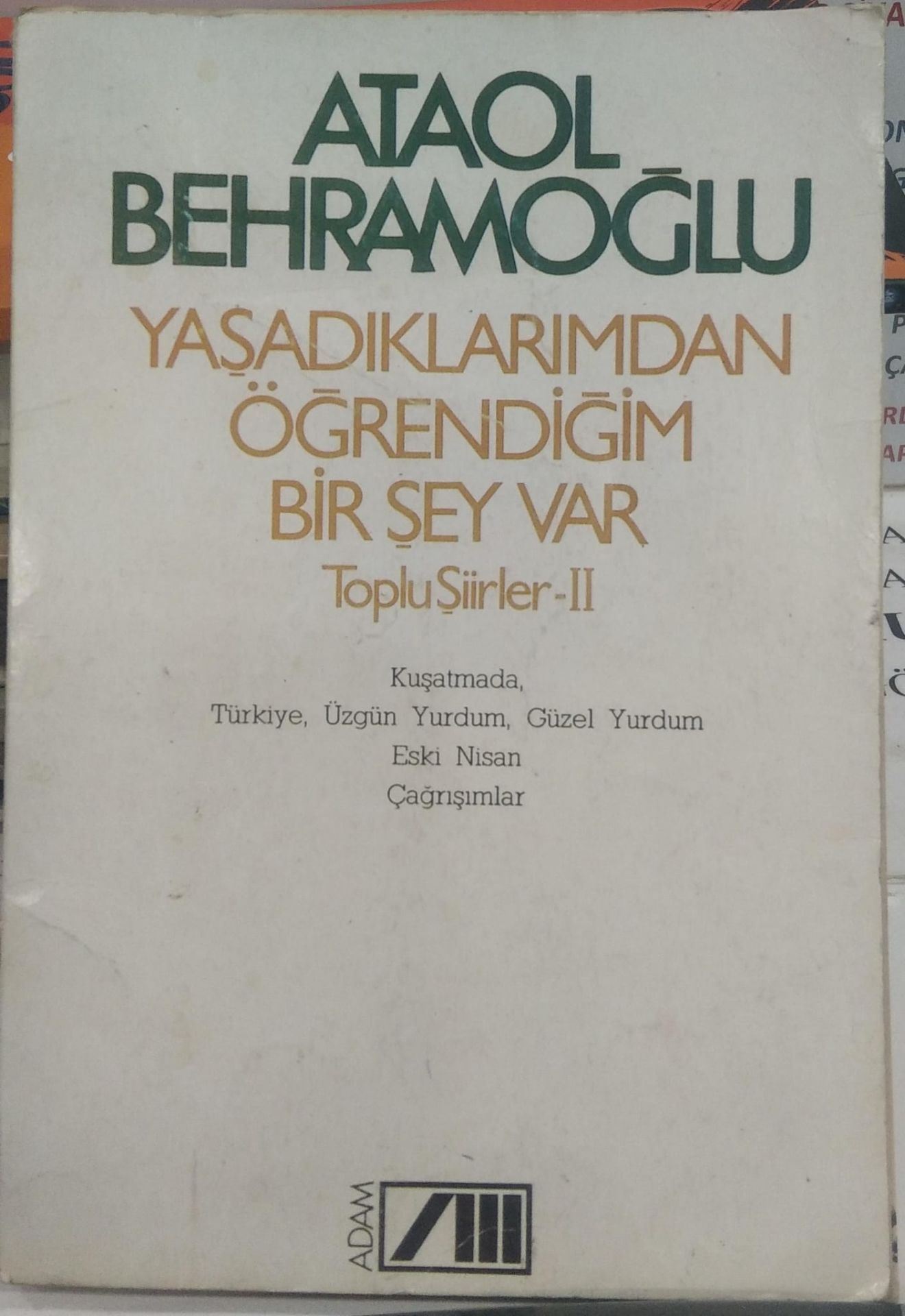 Yaşadıklarımdan Öğrendiğim Bir Şey Var - Toplu Şiirler / Ataol Behramoğlu